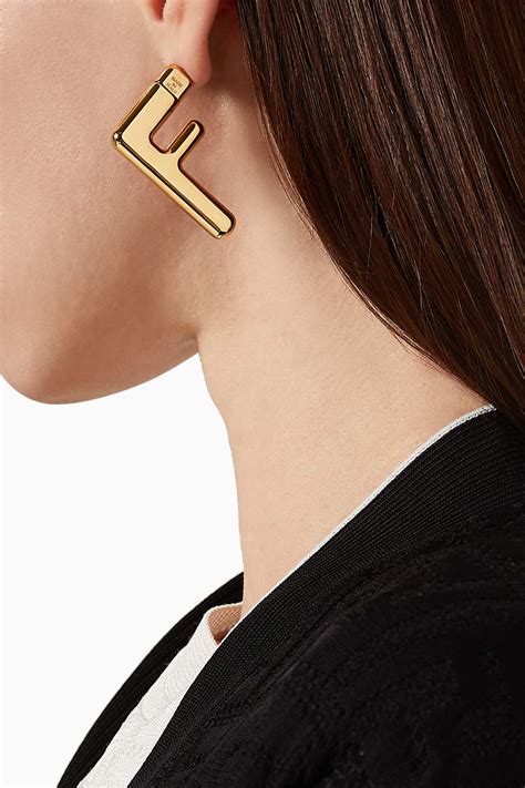 fendi ear|genuine Fendi earrings.